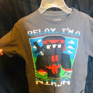 Boys Minecraft shirt